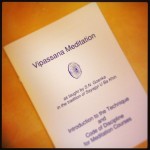 Vipassana, een 10-daagse retraite in meditatie