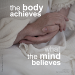 the body achieves…
